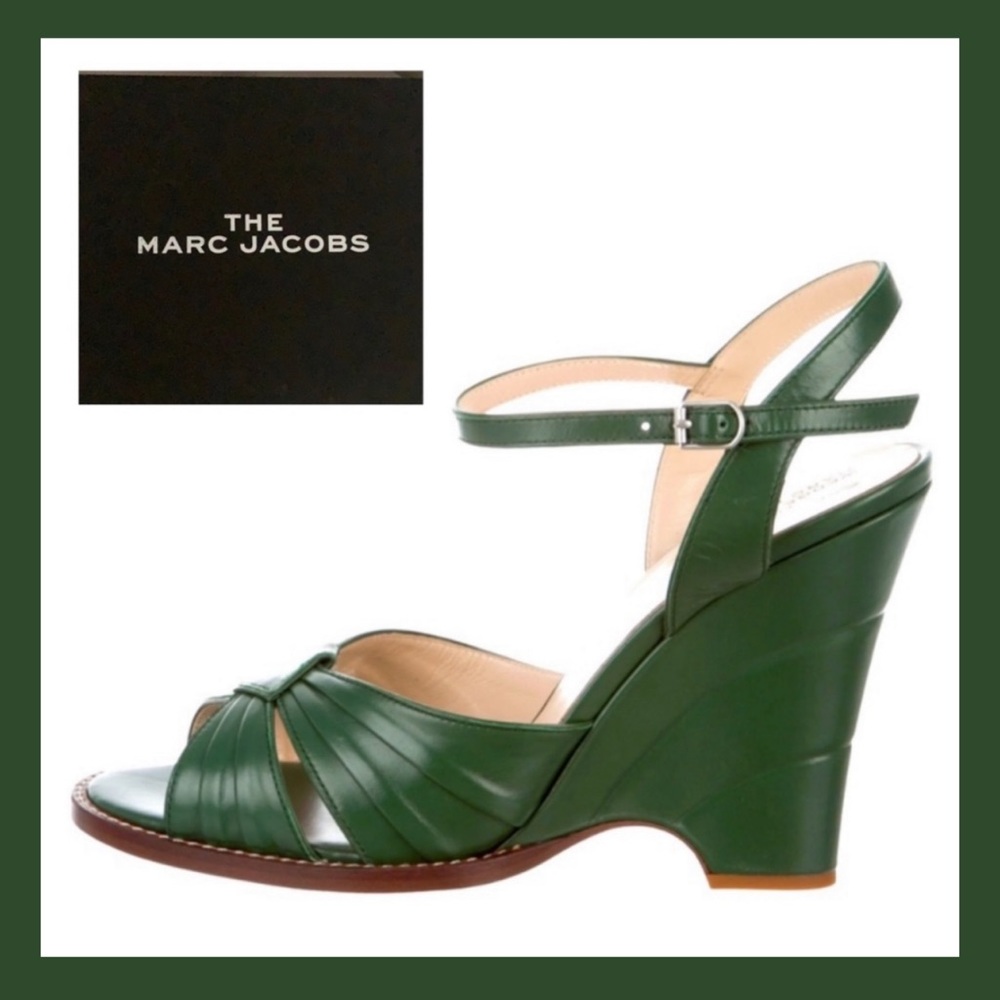 Never worn! Marc Jacobs Sophia Loves Wedge Sandals